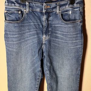 Talbots Jeans Sz 8 Raw Edge Everyday Jeans